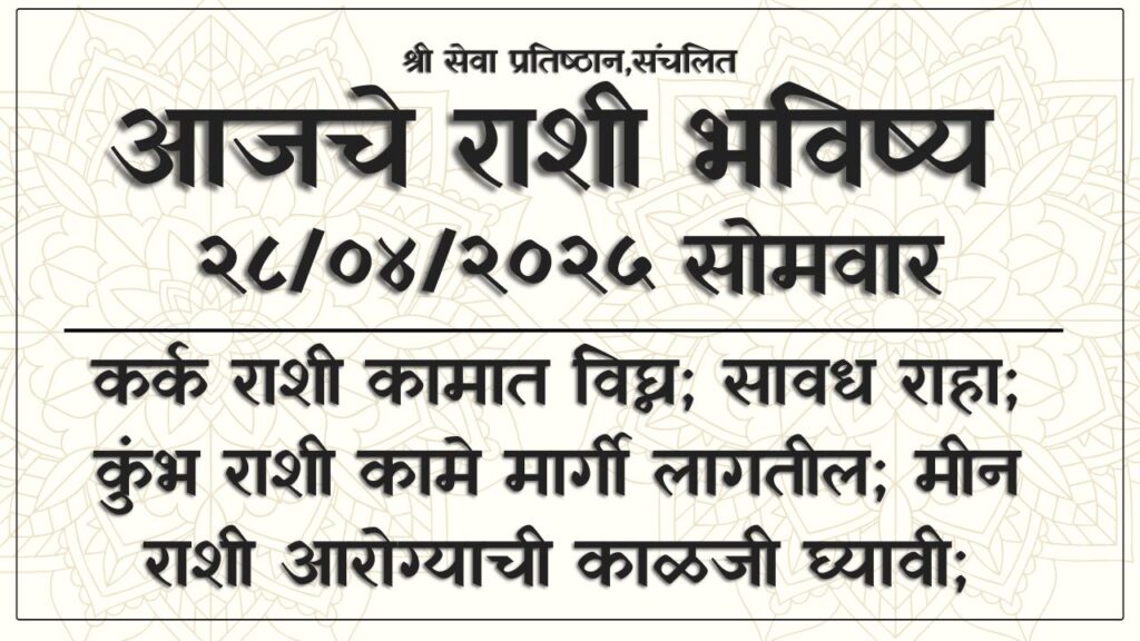 Daily Horoscope 28 April 2025