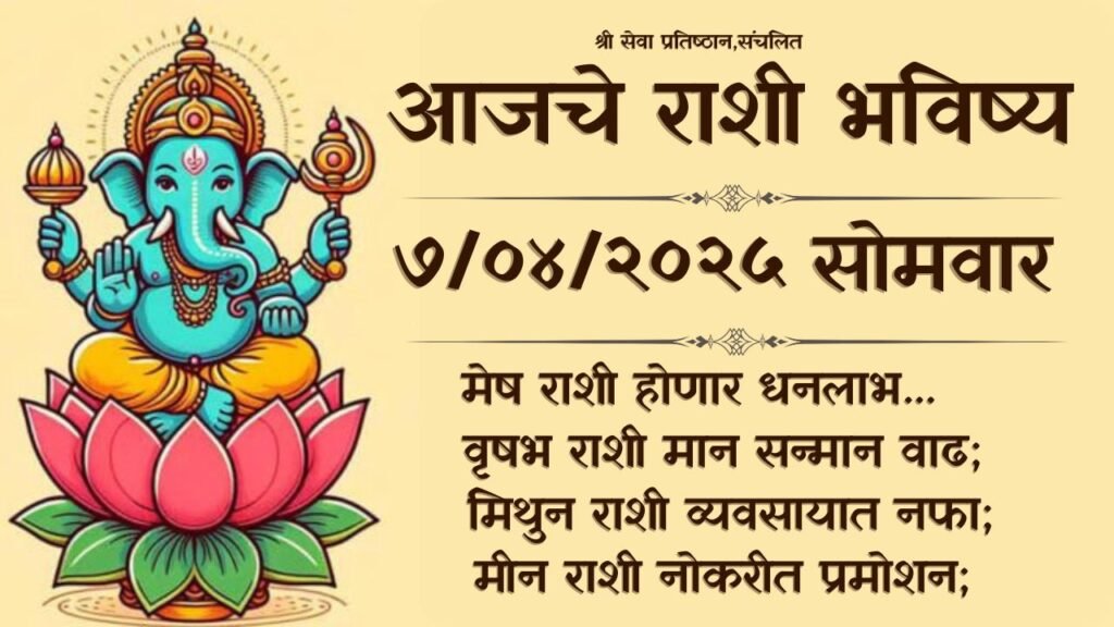 Daily Horoscope 7 April 2025