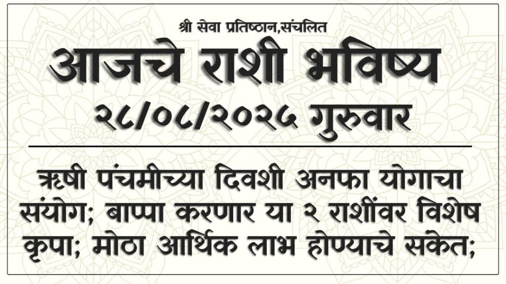 Daily Horoscope 28 August 2025