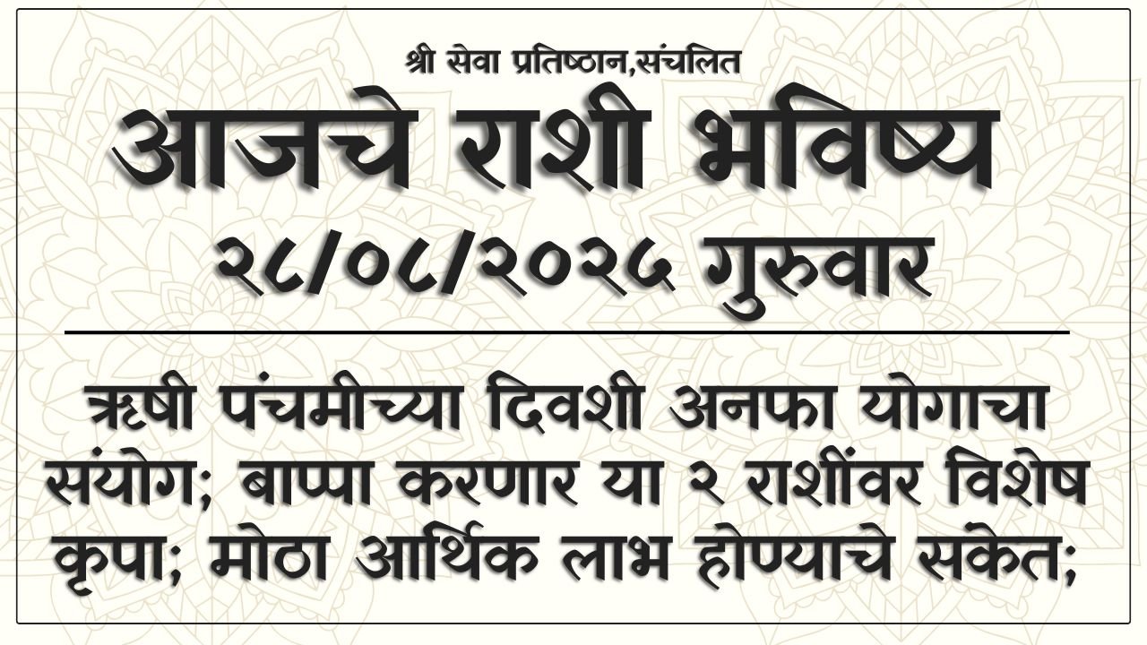Daily Horoscope 28 August 2025