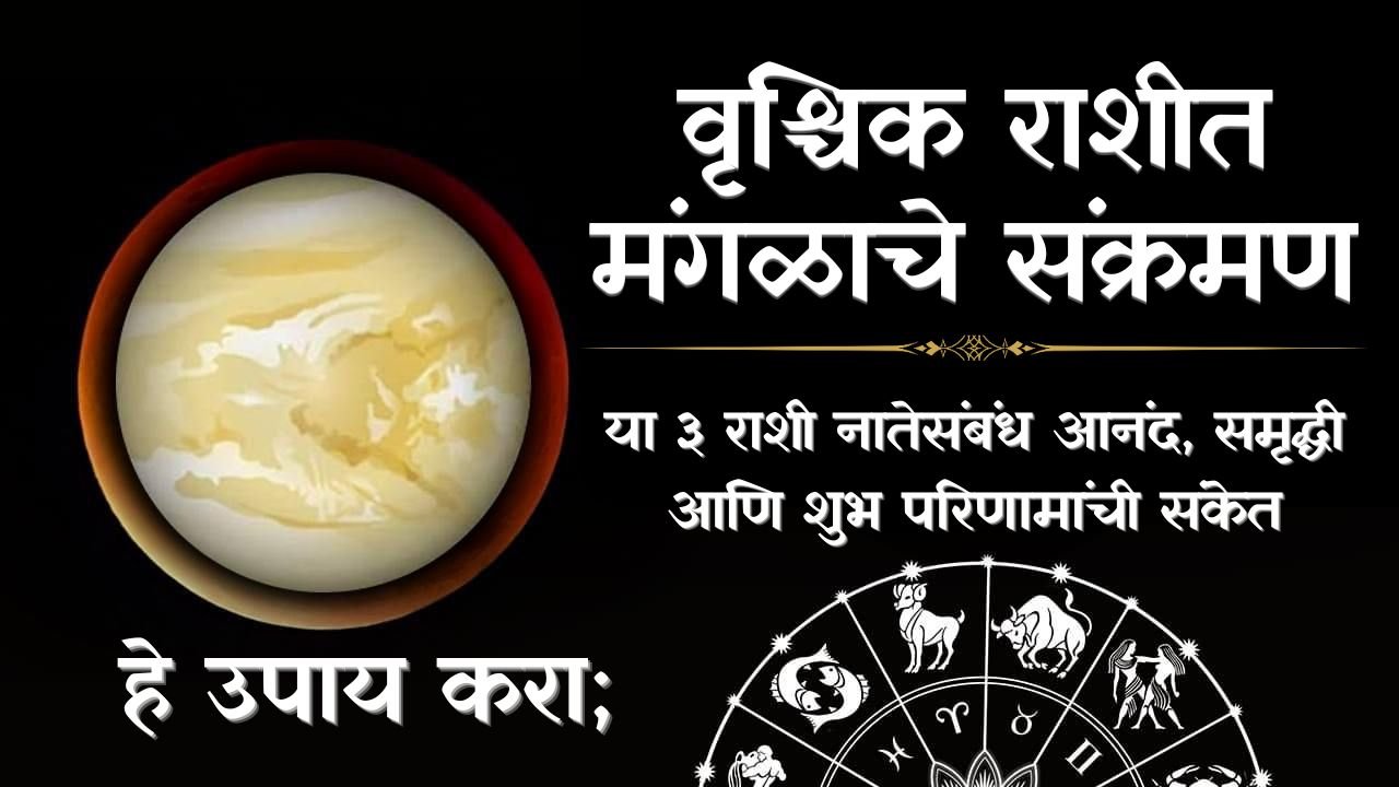 Mars Transit In Scorpio 2025