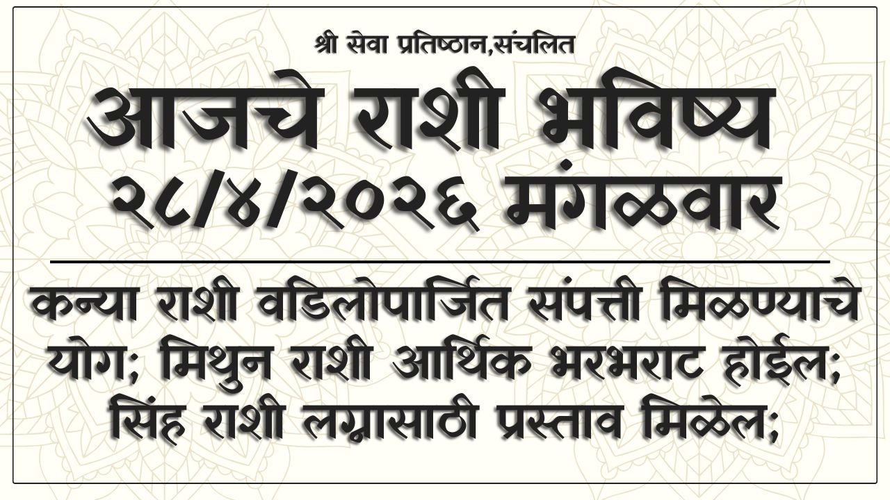 Daily Horoscope 28 April 2026