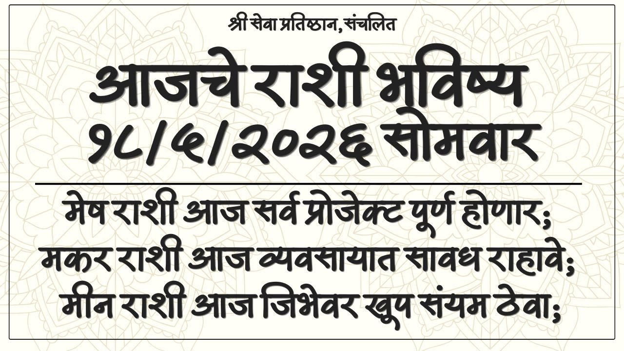 Daily Horoscope 18 May 2026