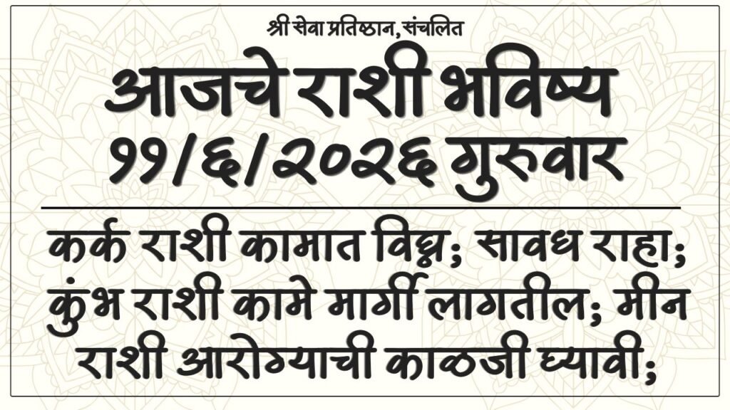 Daily Horoscope 11 June 2026