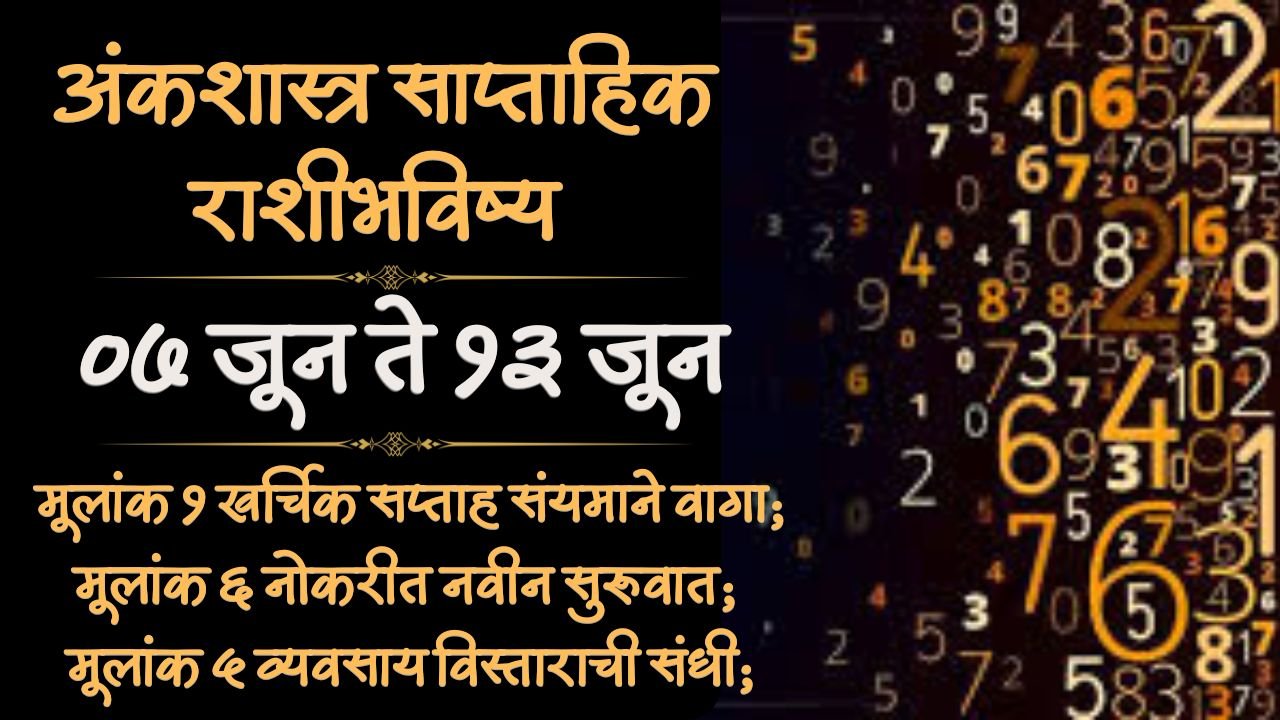 Numerology Weekly Horoscope